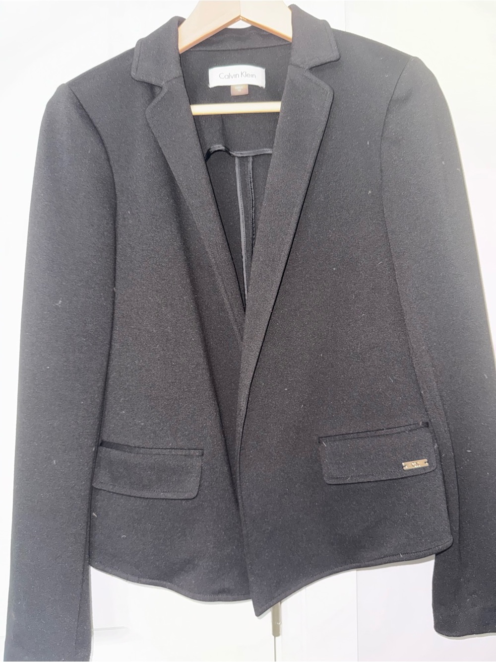 Calvin Klein Black Women's Blazer size 10